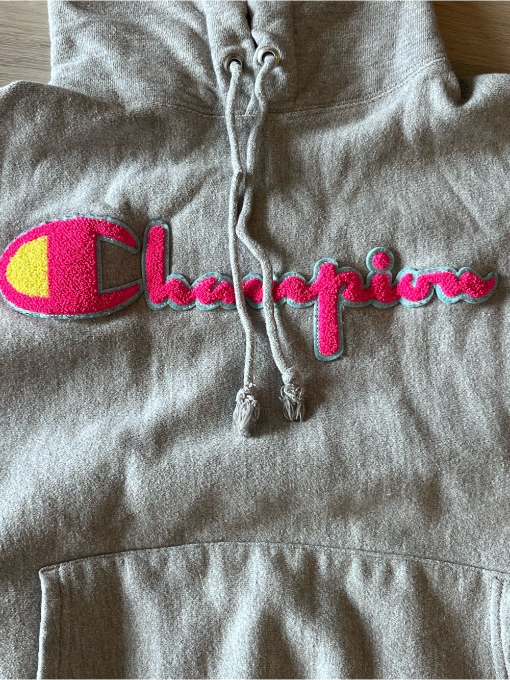Champion Reverse Weave Hoodie Medium - Picture 2 of 6